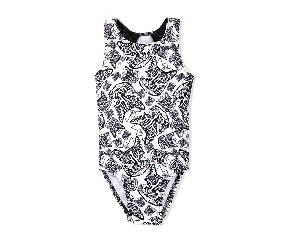 Girl Power Leo The Cat Leotard Child