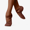 So Danca Bliss Canvas Ballet Slipper Mocha Ladies
