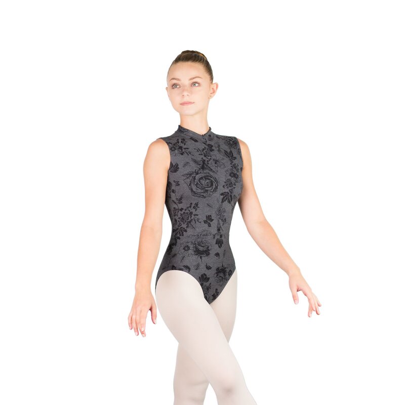 Ballet Rosa Zoe High Neck Zip Back Leotard Ladies