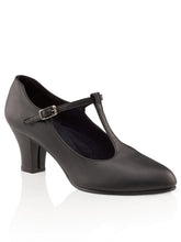 Load image into Gallery viewer, Capezio Jr. T-Strap Char, 2&quot; Adult

