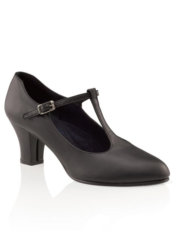 Capezio Jr. T-Strap Char, 2